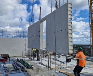 prefab beton, hoogbouw